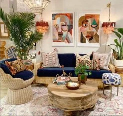 Justina Blakeney® Face 3 Art Print By Justina Blakeney™ Gifts $100-$250 10 Justina Blakeney® Face 3 Art Print By Justina Blakeney™ Gifts $100-$250