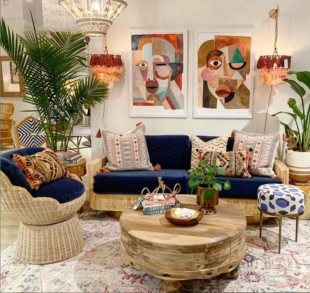 Justina Blakeney® Face 3 Art Print By Justina Blakeney™ Gifts $100-$250 5 Justina Blakeney® Face 3 Art Print By Justina Blakeney™ Gifts $100-$250