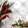 Jungalow Fez Wallpaper In White By Justina Blakeney® 1 Jungalow Fez Wallpaper In White By Justina Blakeney®