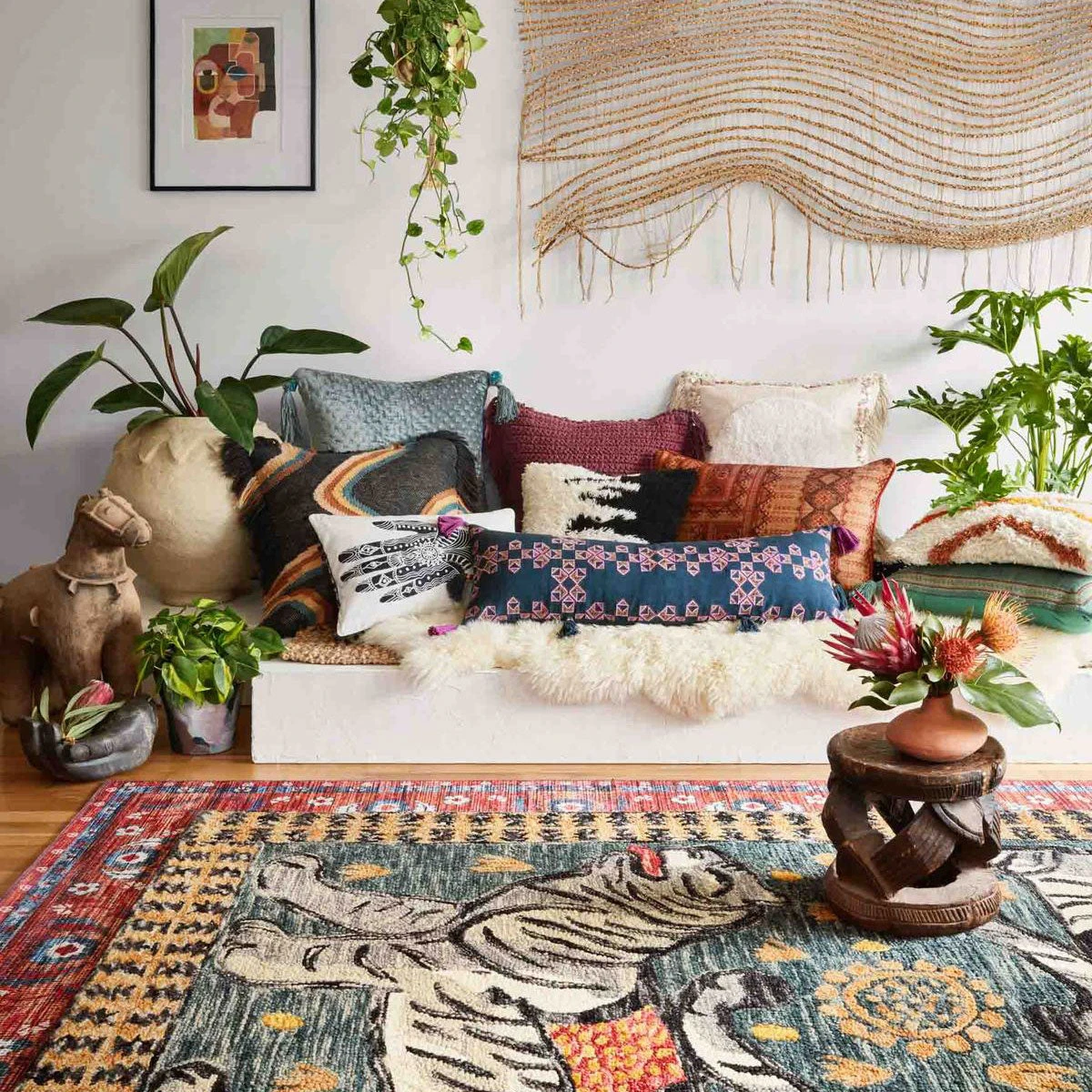 Loloi Rugs All Pillows Sunburst Pillow By Justina Blakeney® X Loloi 4 Loloi Rugs All Pillows Sunburst Pillow By Justina Blakeney® X Loloi