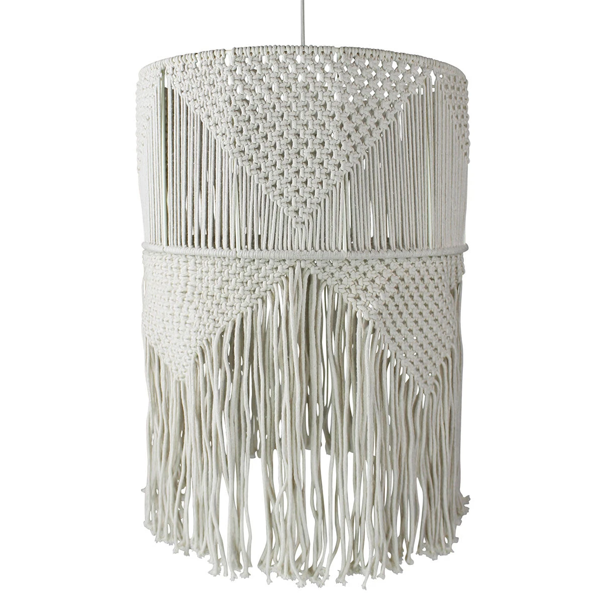 HomArt All Lighting Tall Macrame Pendant Lamp 4 HomArt All Lighting Tall Macrame Pendant Lamp