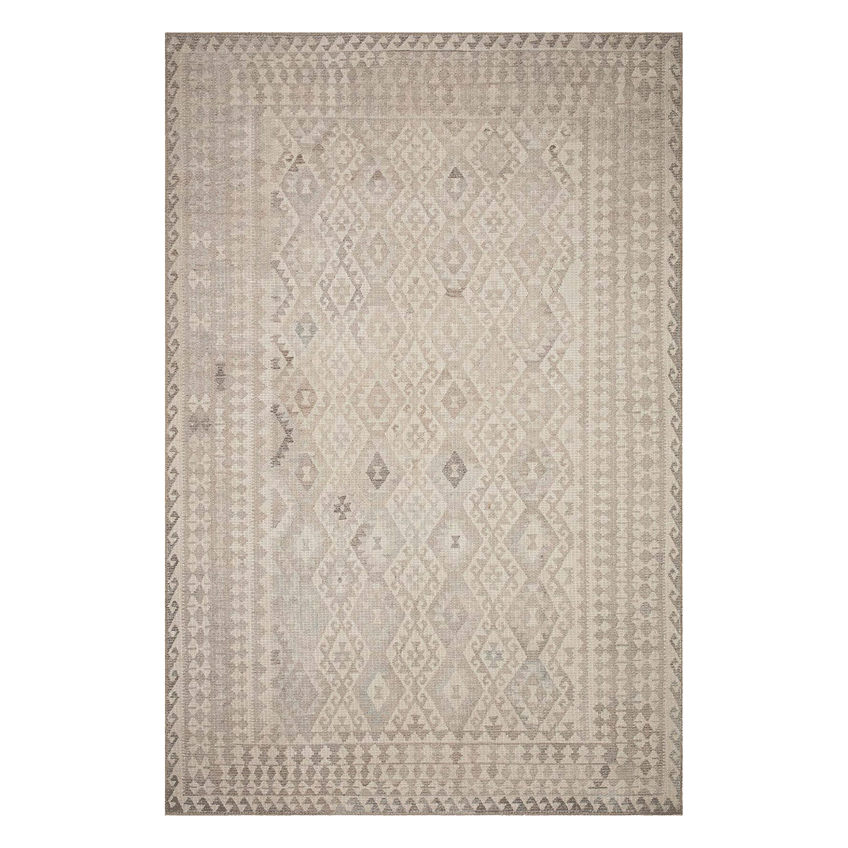 Loloi Rugs Neutral + Solid Rugs Malik Stone Rug By Justina Blakeney® X Loloi 3 Loloi Rugs Neutral + Solid Rugs Malik Stone Rug By Justina Blakeney® X Loloi