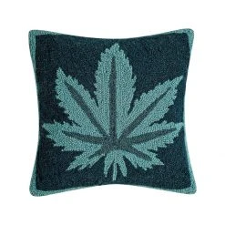 Peking Mary Jane Teal Hook Pillow By Jungalow® Hook Pillows