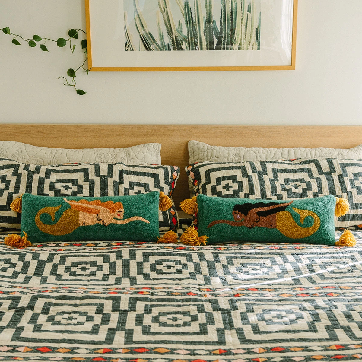 Peking Mar Hook Pillow By Jungalow® 5 Peking Mar Hook Pillow By Jungalow®