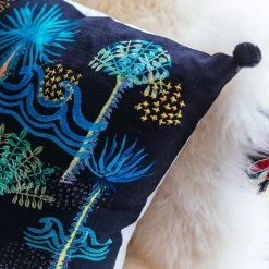 Loloi Rugs Playa Noche Pom Pom Pillow By Justina Blakeney® X Loloi