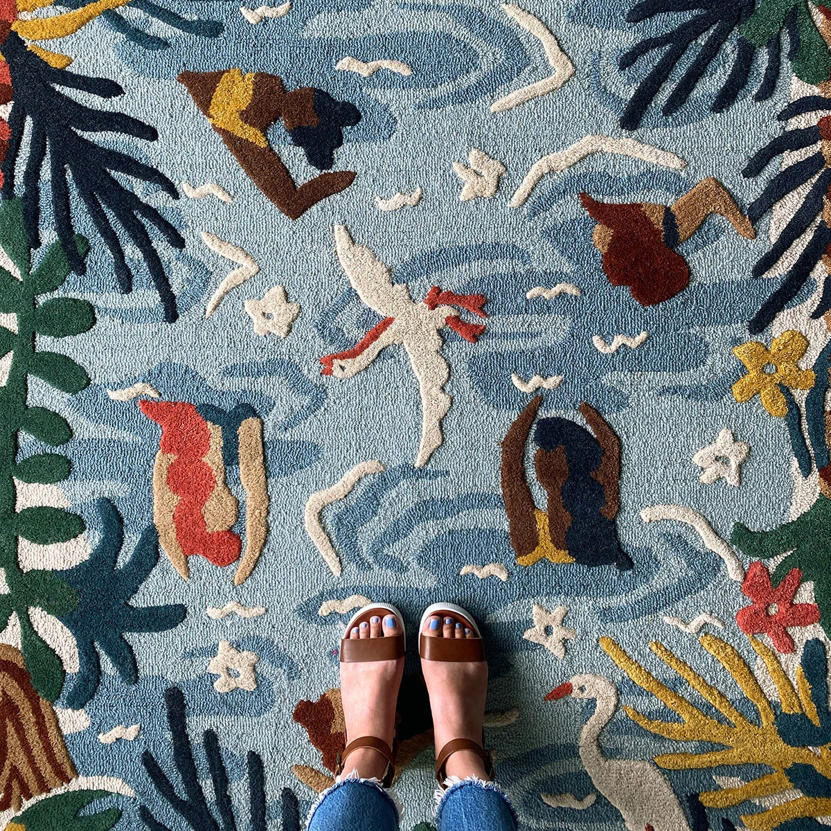 Loloi Rugs All Rugs Optimism Ocean Rug By Justina Blakeney® X Loloi 4 Loloi Rugs All Rugs Optimism Ocean Rug By Justina Blakeney® X Loloi