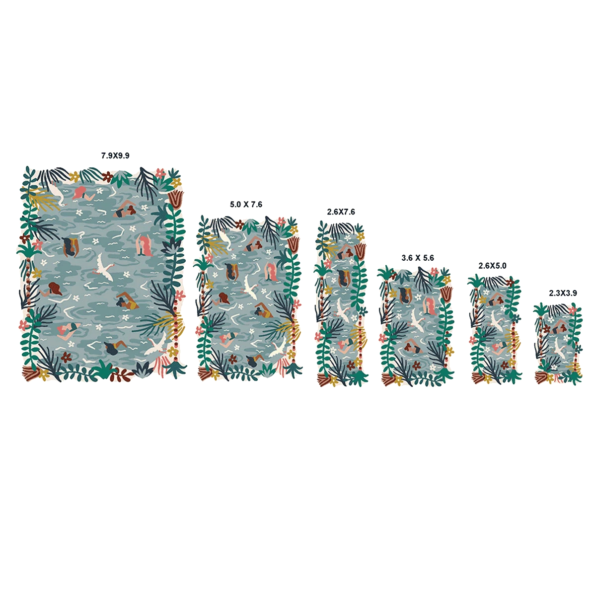 Loloi Rugs All Rugs Optimism Ocean Rug By Justina Blakeney® X Loloi 8 Loloi Rugs All Rugs Optimism Ocean Rug By Justina Blakeney® X Loloi