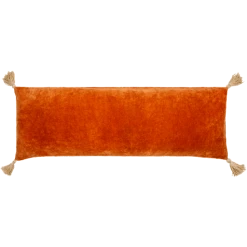 Loloi Rugs Orange Woven Fringe Pillow All Pillows