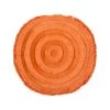 Surya Orange Shag Pillow All Pillows