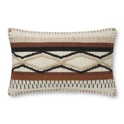 Loloi Rugs Brown Mesa Outdoor Pillow