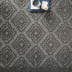 Loloi Rugs Rainier Charcoal Outdoor Rug