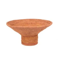 AAA Peach Pedestal Bowl Tabletop + Kitchen