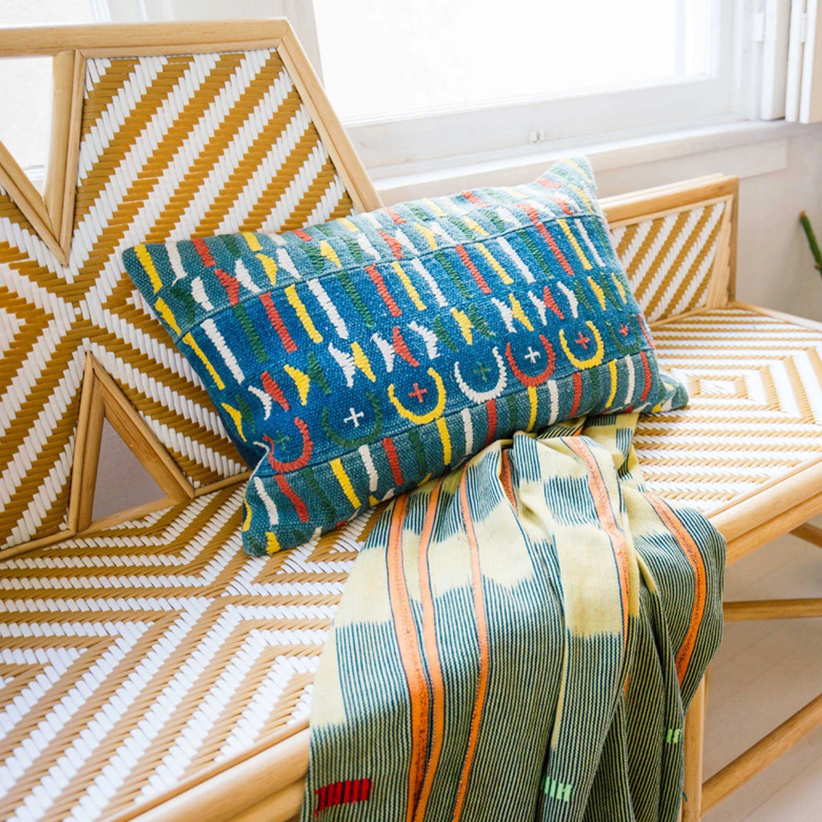 Loloi Rugs Indigo Moons Pillow By Justina Blakeney® X Loloi All Pillows 4 Loloi Rugs Indigo Moons Pillow By Justina Blakeney® X Loloi All Pillows