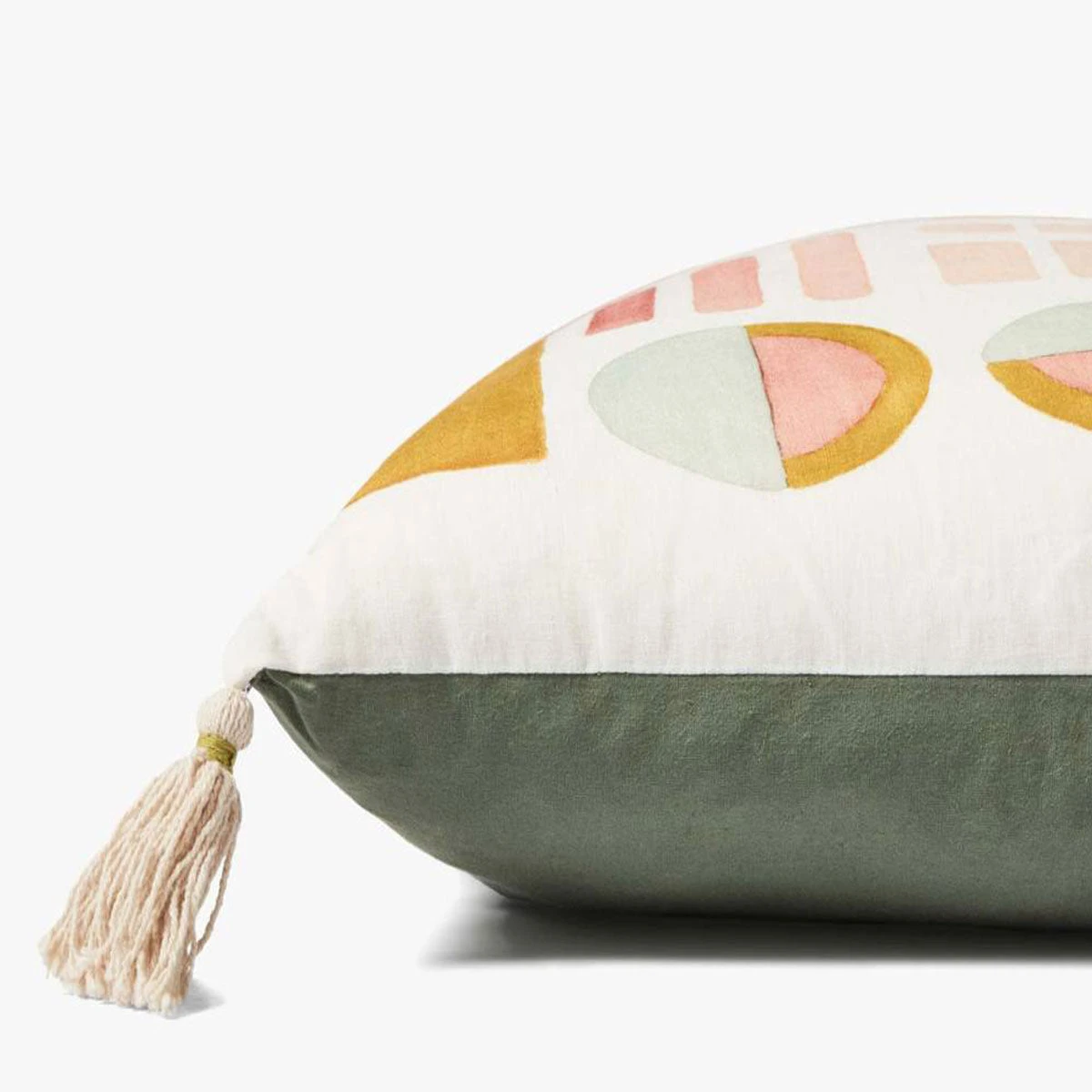 Loloi Rugs Sunset Watercolor Tassel Pillow 5 Loloi Rugs Sunset Watercolor Tassel Pillow