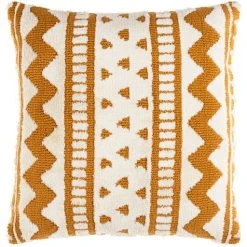 Surya Knitted Zag Pillow