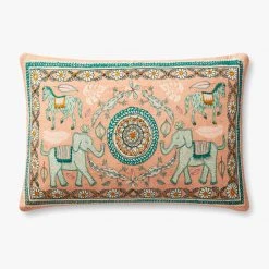 Loloi Rugs All Pillows Peach Ele Pillow By Justina Blakeney® X Loloi