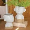 Kalalou Kiss Planter Set Planters 2 Kalalou Kiss Planter Set Planters