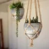 Kalalou Hanging Galvanized Planter Set Planters 1 Kalalou Hanging Galvanized Planter Set Planters