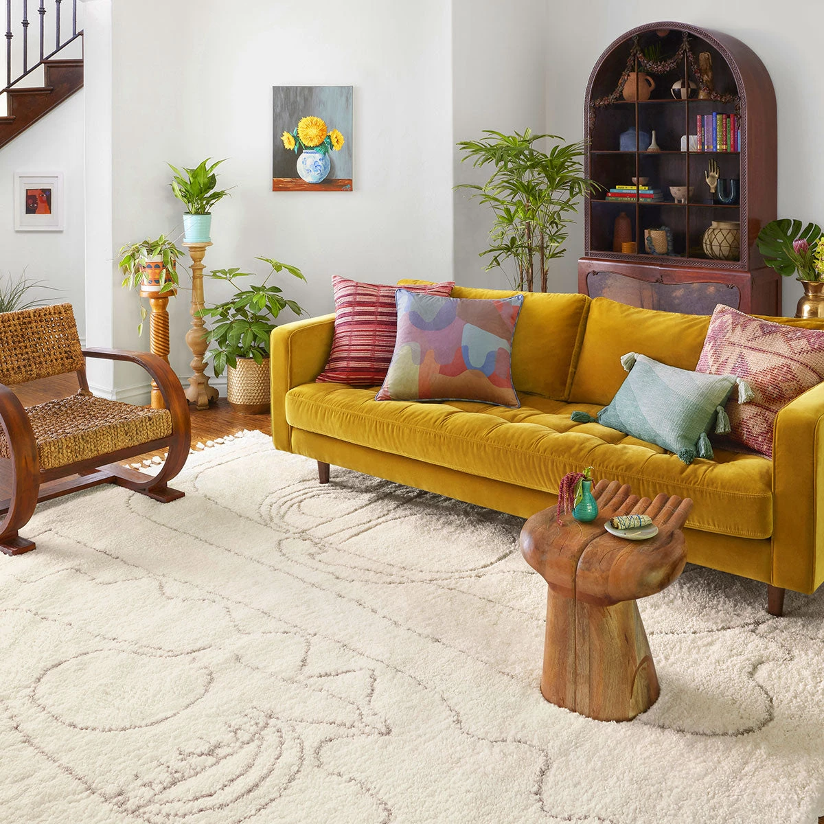 Loloi Rugs Ronnie Natural Rug By Justina Blakeney® X Loloi Neutral + Solid Rugs 4 Loloi Rugs Ronnie Natural Rug By Justina Blakeney® X Loloi Neutral + Solid Rugs