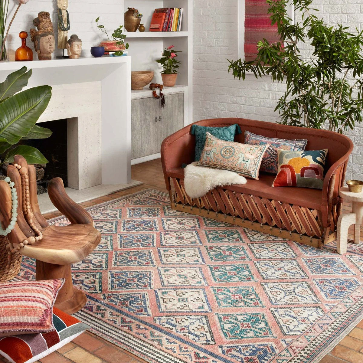 Loloi Rugs All Rugs Malik Rose Rug By Justina Blakeney® X Loloi 4 Loloi Rugs All Rugs Malik Rose Rug By Justina Blakeney® X Loloi