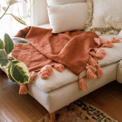 Jungalow® Sol Natural Dyed Throw Blankets By Like A Lion™