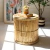 Kalalou All Stools, Poufs + Side Tables Bamboo Stool 2 Kalalou All Stools, Poufs + Side Tables Bamboo Stool