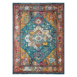 Loloi Rugs Silvia Blue Fiesta Rug By Justina Blakeney® X Loloi
