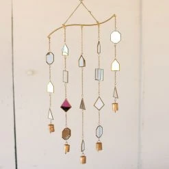 Kalalou Geo Mirrored Suncatcher All Décor & Mirrors