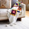 Surya Diamond Throw Blanket Throw Blankets 2 Surya Diamond Throw Blanket Throw Blankets
