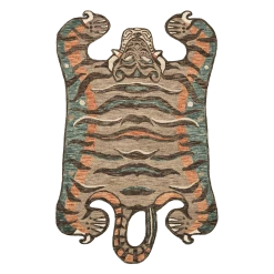 Loloi Rugs Feroz Berry Tiger Rug By Justina Blakeney® X Loloi All Rugs