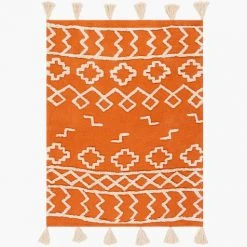 Surya Tangerine Throw Blanket 9 Surya Tangerine Throw Blanket