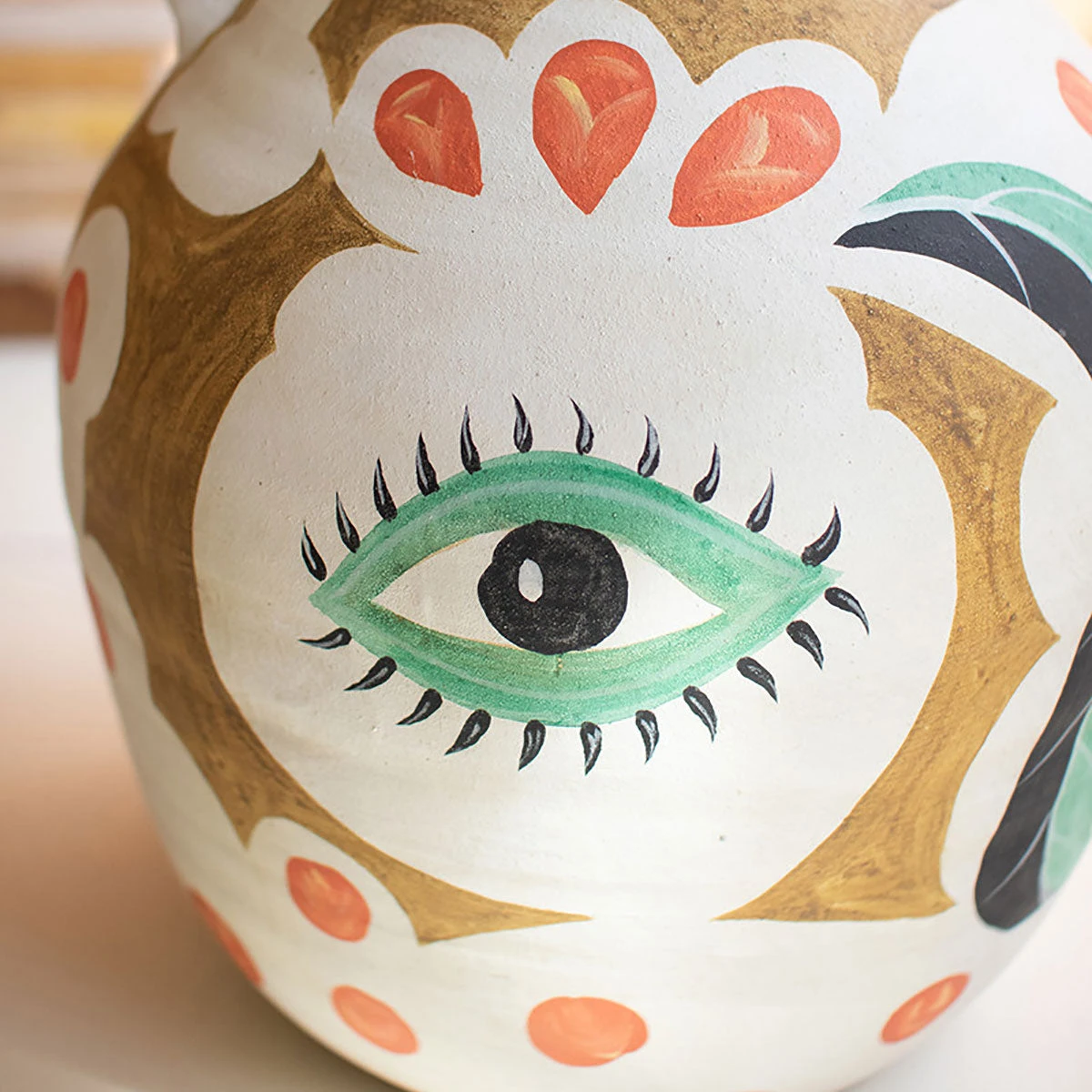 Kalalou Planters Tall Eye Vase 4 Kalalou Planters Tall Eye Vase